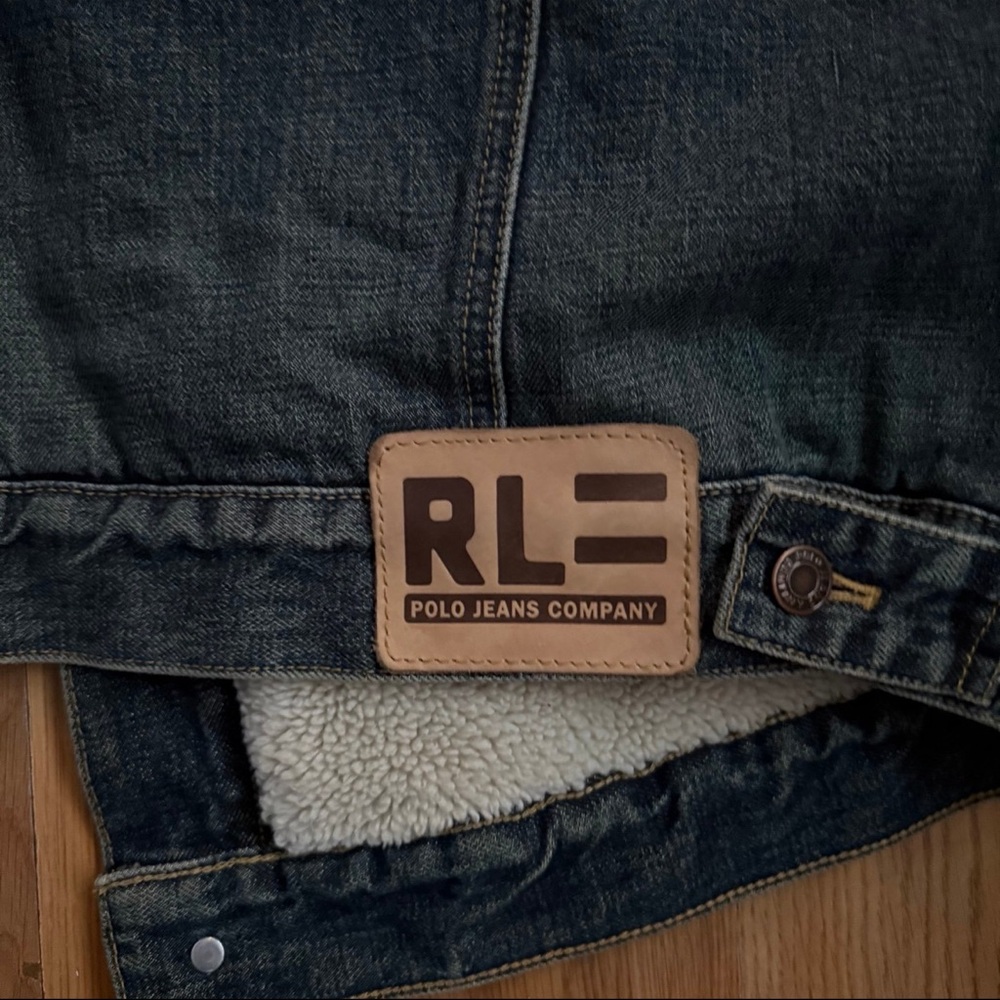Vintage Polo Jeans Ralph Lauren Denim Jacket - Picture 3 of 4
